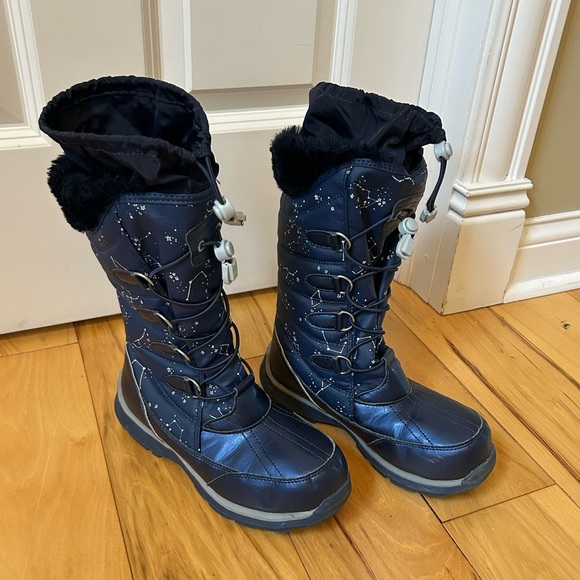 Girls Land’s end sz 4m blue snow boots - Picture 5 of 5